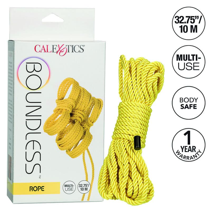CALIFORNIA EXOTICS – BOUNDLESS CORDE 10M JAUNE