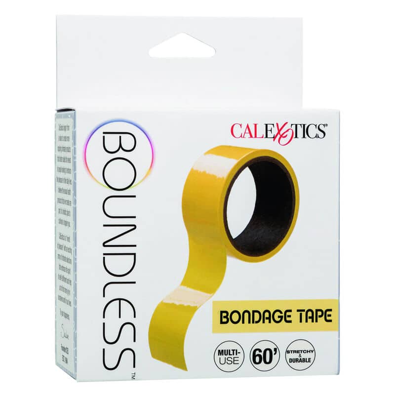 CALIFORNIA EXOTICS – BOUNDLESS BONDAGE TAPE JAUNE