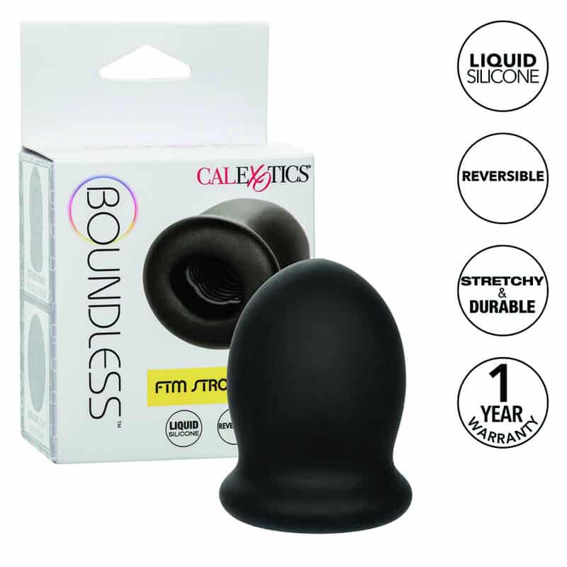 CALIFORNIA EXOTICS – BOUNDLESS FTM STROKER RÉVERSIBLE 5CM
