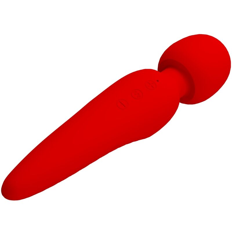 PRETTY LOVE – MASSEUR MEREDITH 12 MODES DE VIBRATION ROUGE