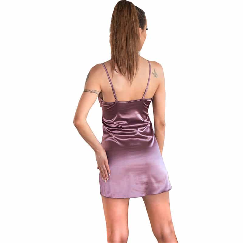 LIVCO CORSETTI FASHION – JACQUELINE LC 90249 BATA + CAMISA + PANTY VIOLET S/M