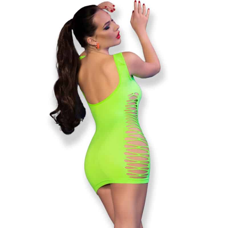 CHILIROSE – ROBE CR 4618 VERTE S/M
