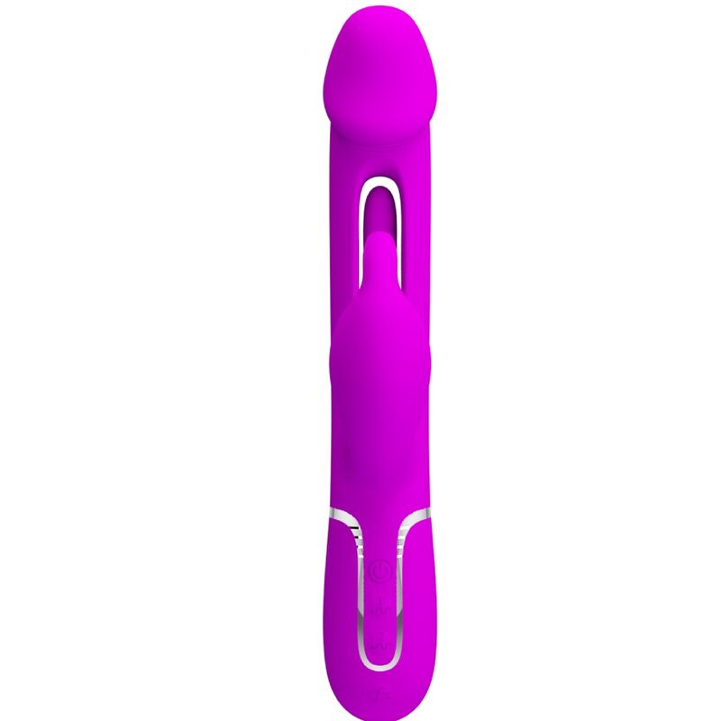 PRETTY LOVE – VIBRATEUR DEJON RABBIT 3 EN 1 MULTIFONCTION VERT AQUA