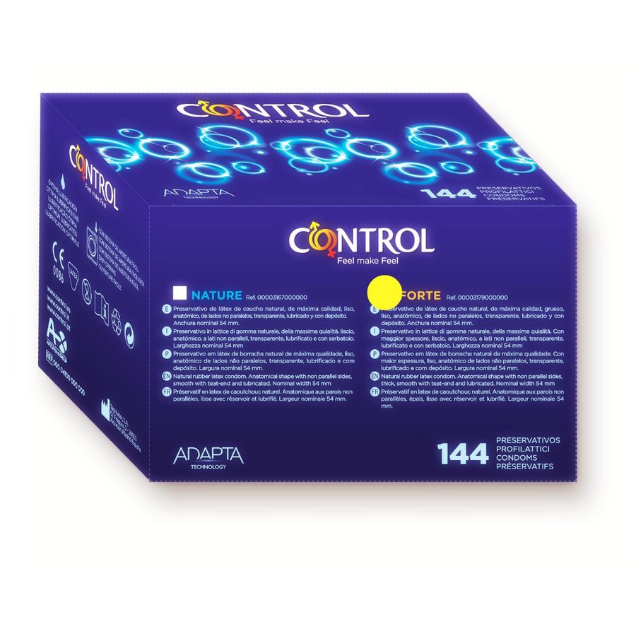 CONTROL – PRÉSERVATIFS ADAPTA FORTE 144 UNITÉS