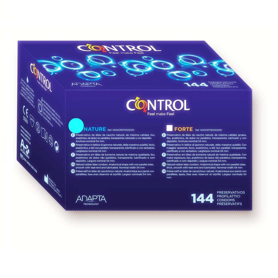 CONTROL – PRÉSERVATIFS ADAPTA NATURE 144 UNITÉS