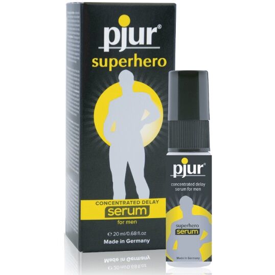 PJUR – SUPERHÉROS SÉRUM RETARDANT CONCENTRÉ 20 ML