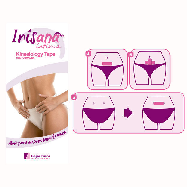 IRISANA – RUBAN AUTO-ADHÉSIF POUR DOULEURS MENSTRUELLES