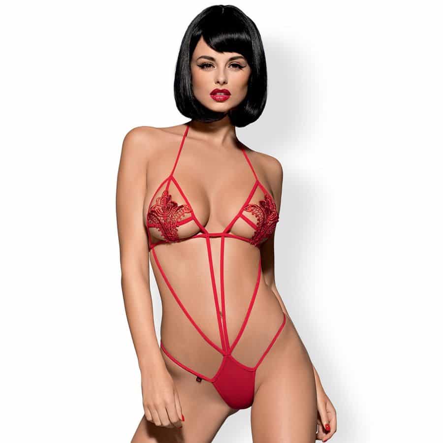 OBSESSIVE – TEDDY LUIZA ROUGE S/M
