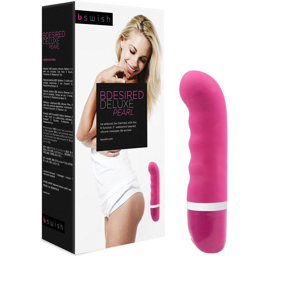 B SWISH – VIBRATEUR PERLE DELUXE BDESIRED ROSE