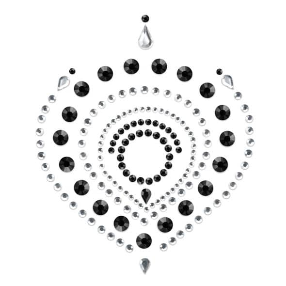 BIJOUX – INDISCRETS FLAMBOYANT NOIR  ARGENT
