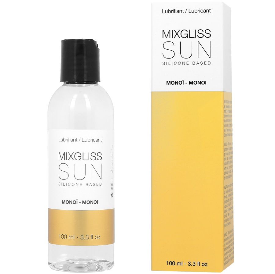MIXGLISS – LUBRIFIANT À BASE DE SILICONE AROMA MONOI 100ML