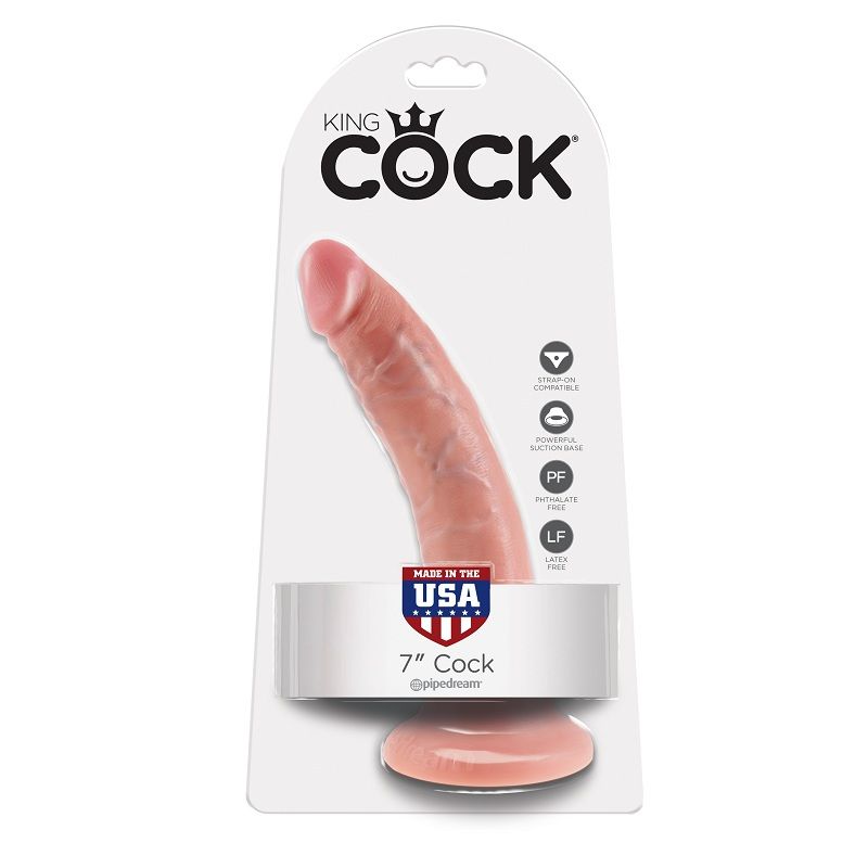 KING COCK – 7 CHAIR DE GODE 17.8 CM