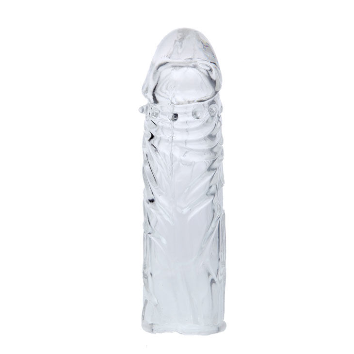 BAILE – HOUSSE DE PÉNIS EN SILICONE STIMULANTE ROSE 13 CM