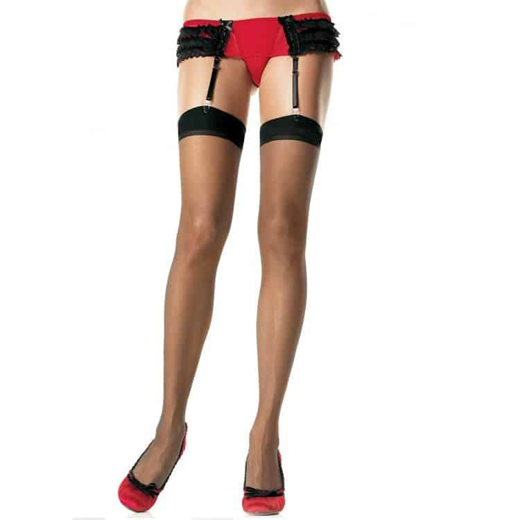 LEG AVENUE – COLLANT NOIR