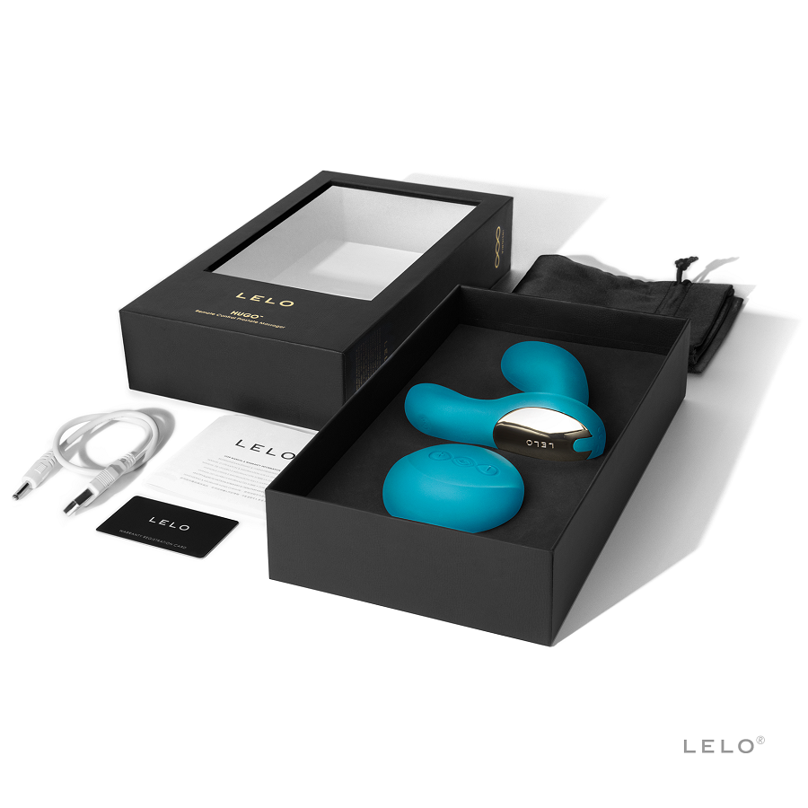 LELO – MASSEUR PROSTATIQUE HUGO BLEU OCÉAN