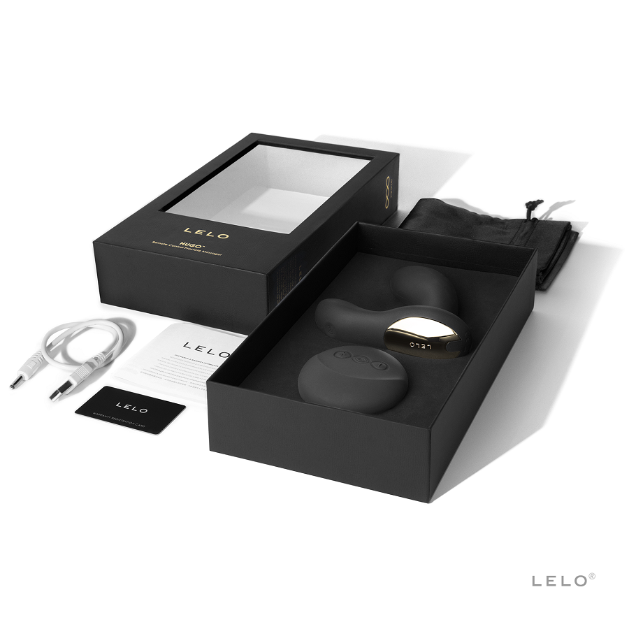LELO – MASSEUR PROSTATIQUE NOIR HUGO