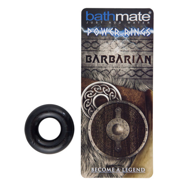 BATHMATE – ANNEAU DE PÉNIS NOIR BARBARE