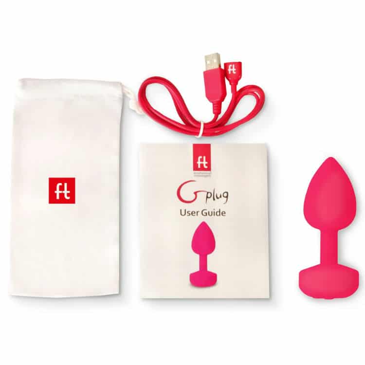 G-VIBE – FUNTOYS GPLUG VIBRATEUR ANAL RECHARGEABLE GRAND BLEU CIEL 3.9CM