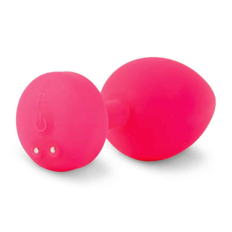 G-VIBE – FUNTOYS GPLUG VIBRATEUR ANAL RECHARGEABLE PETIT ROSE NÉON 3CM