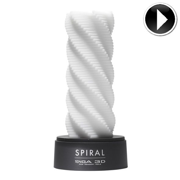 TENGA – EXTASE SCULPTÉE EN SPIRALE 3D