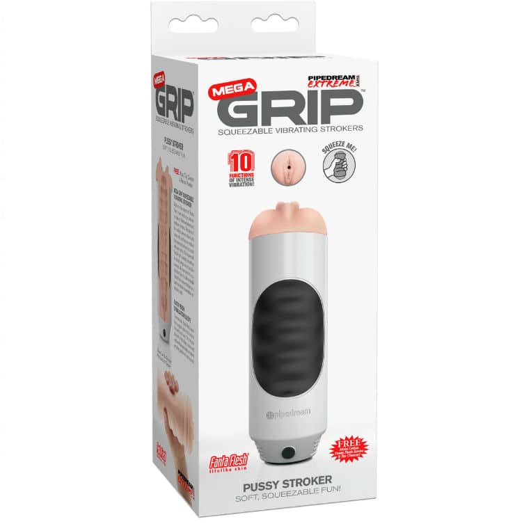 EXTREME TOYZ – VIBRATEUR MASTURBATEUR VAGIN PIPEDREAM MEGA GRIP