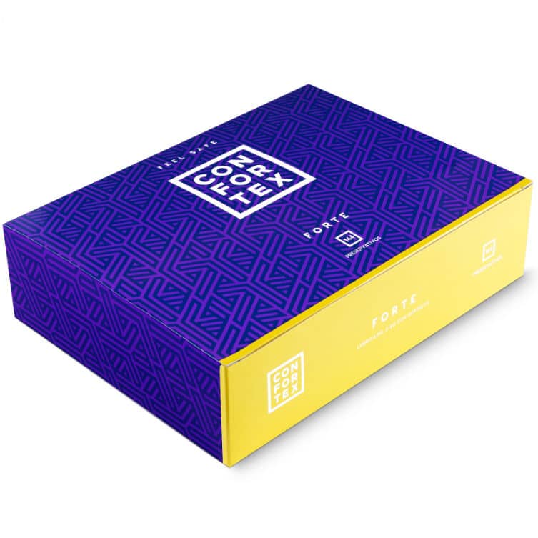 CONFORTEX – NATURE FORTE CONDOMS 144 UNITÉS
