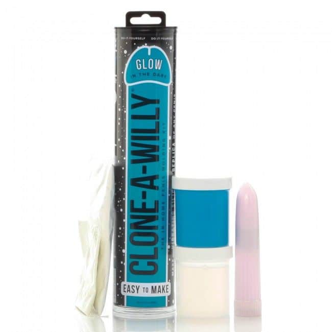 CLONE A WILLY – CLONEUR DE PÉNIS BLEU LUMINESCENT AVEC VIBRATEUR
