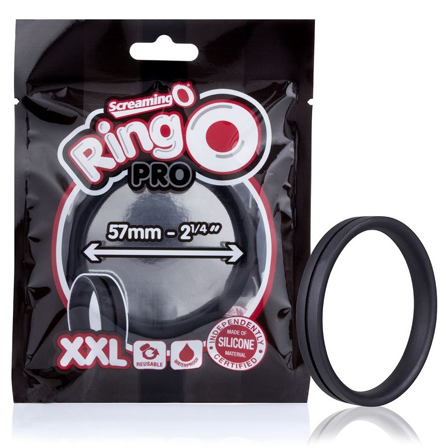 SCREAMING O – ANNEAU PÉNIEN BOOSTER PRO XL NOIR 48 MM