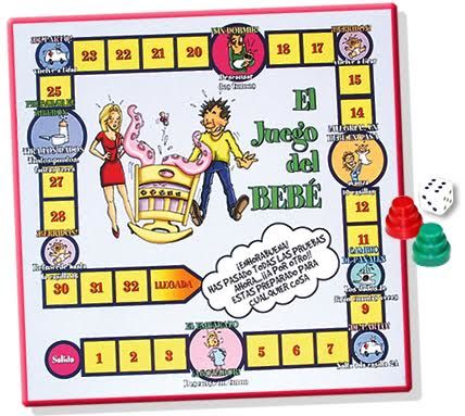 INEDIT – LE JEU LE BÉBÉ (MEASURE: 33.5 X 33.5CM)