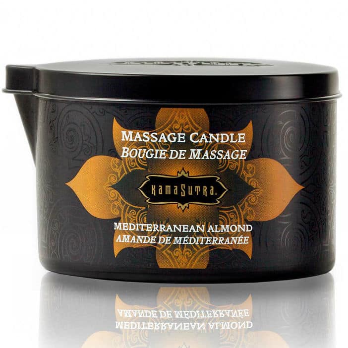 KAMASUTRA – BOUGIE DE MASSAGE AUX AMANDES MÉDITERRANÉENNES 170GR