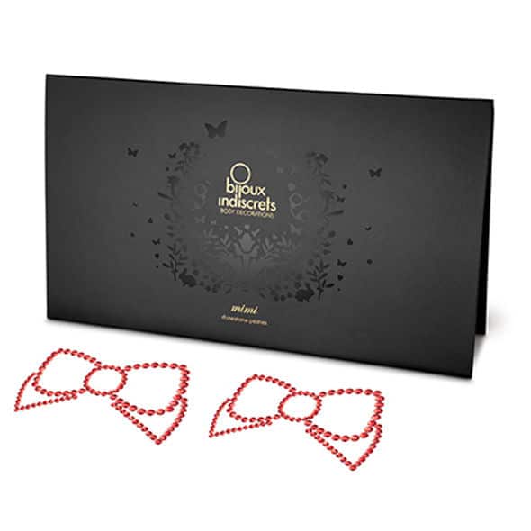 BIJOUX – CACHE MAMETAUX MIMI BOW ROUGE