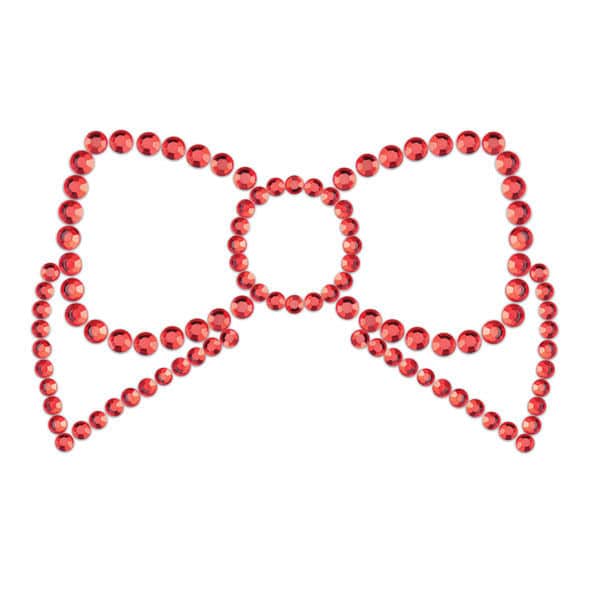 BIJOUX – CACHE MAMETAUX MIMI BOW ROUGE