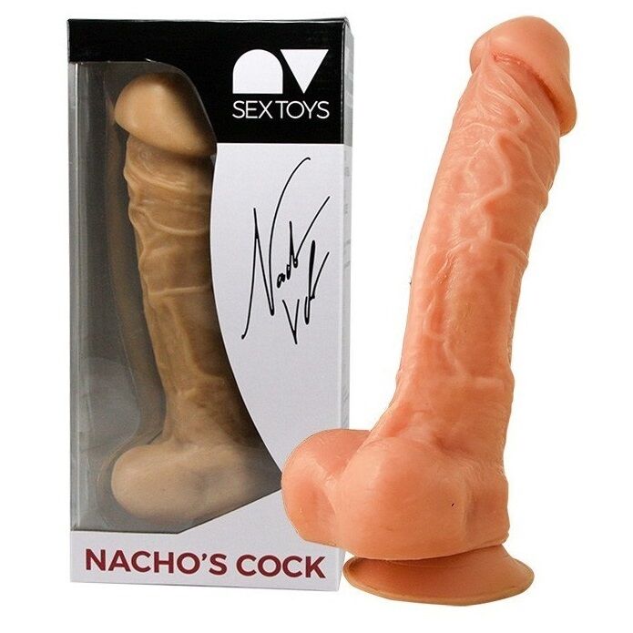 NACHO VIDAL – RÉPLIQUE DE PÉNIS NACHO VIDAL 24CM NATUREL