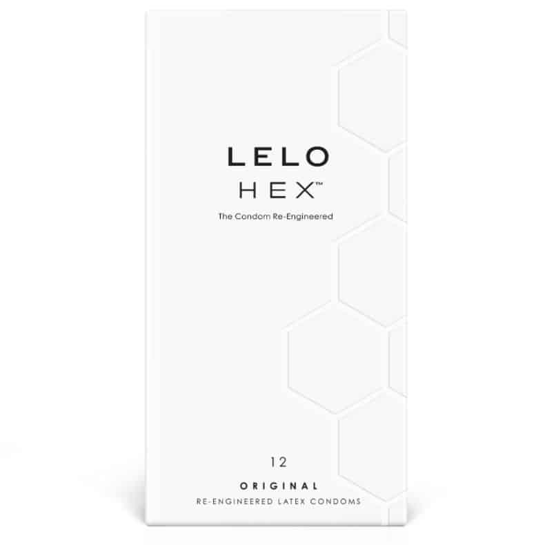 LELO – BOÎTE DE PRÉSERVATIFS HEX 12 UNITÉS