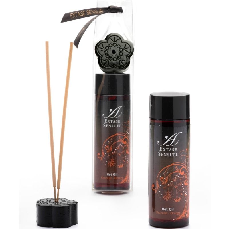 EXTASE SENSUAL – HUILE STIMULANTE CHOCOLAT ET ORANGE 100 ML