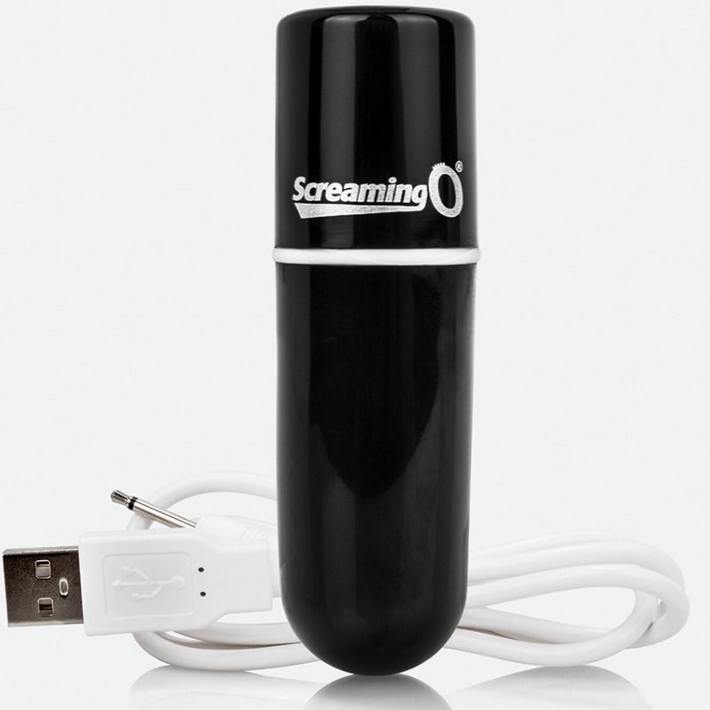 SCREAMING O – BALA VIBREURA RECHARGEABLE VOOOM NOIR