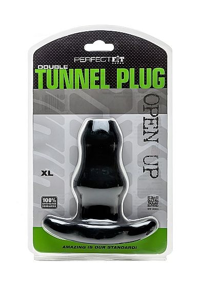 PERFECT FIT BRAND – BOUCHON DOUBLE TUNNEL XL GRAND NOIR