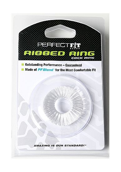 PERFECT FIT BRAND – RIBBED RING TRANSPARENT