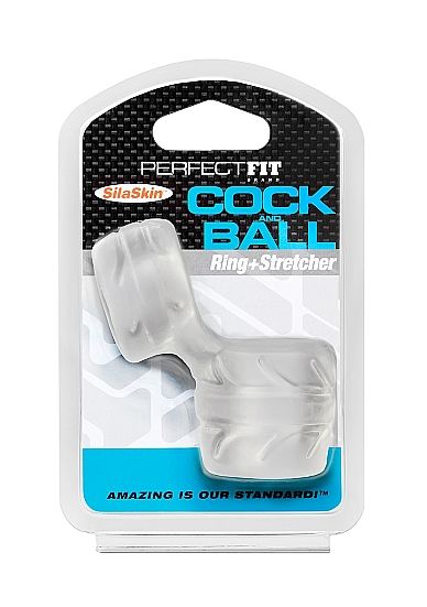PERFECT FIT BRAND – SILASKIN COCK  BALL TRANSPARENT