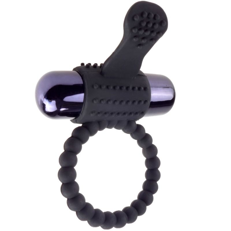 FANTASY C-RINGZ – ANNEAU VIBRANT EN SILICONE NOIR FANTASY C-RING