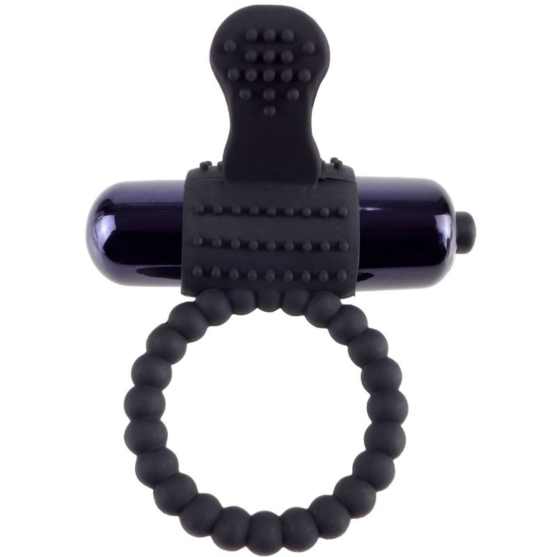 FANTASY C-RINGZ – ANNEAU VIBRANT EN SILICONE NOIR FANTASY C-RING