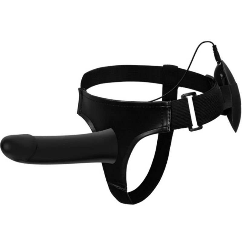 PRETTY LOVE – VITO STRAP ON AVEC GODE CREUX ET VIBRATION 17.3 CM