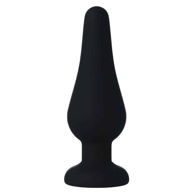 INTENSE – PLUG ANAL PIPO M SILICONE NOIR 11 CM