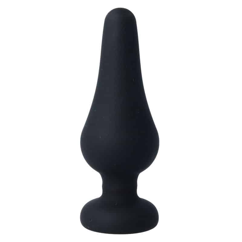 INTENSE – PLUG ANAL PIPO L SILICONE NOIR 13 CM