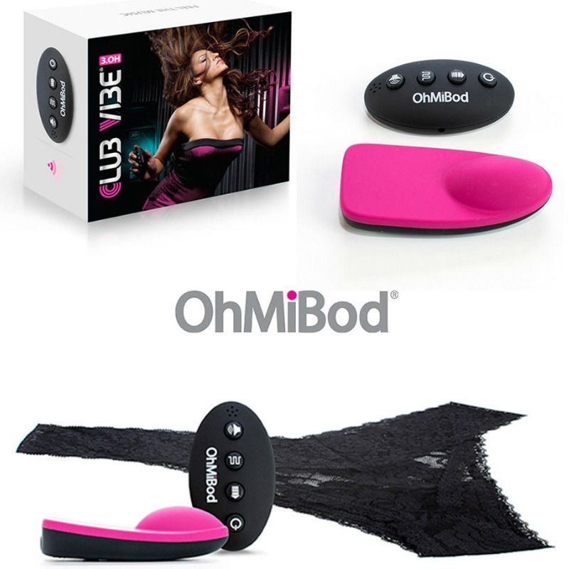 OHMIBOD – CULOTTE CLUB VIBE 3.0H AVEC STIMULATEUR SANS FIL