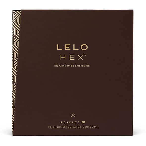 LELO – PRÉSERVATIFS HEX RESPECT XL 36 PACK