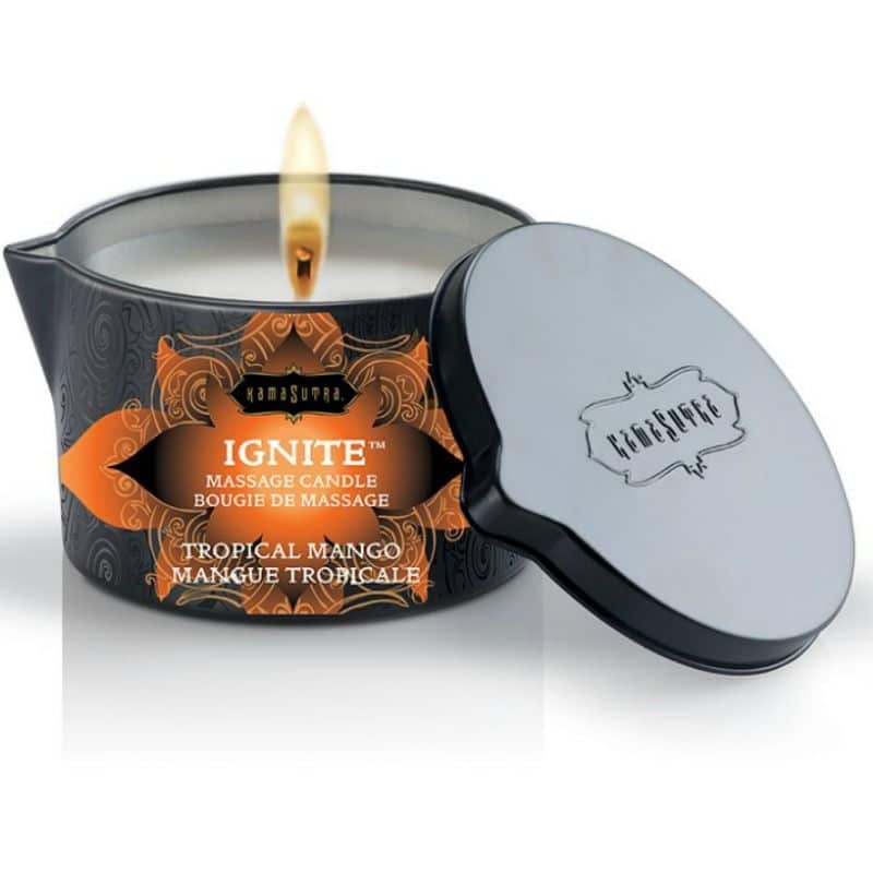 KAMASUTRA – BOUGIE DE MASSAGE MANCHE TROPICAL 170 GR