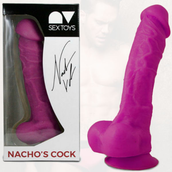NACHO VIDAL – RÉPLIQUE DE PÉNIS NACHO VIDAL 24CM ROSE