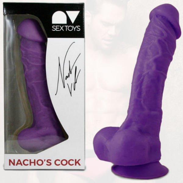 NACHO VIDAL – NACHO VIDAL PÉNIS ARTICULÉ PLICA 24CM LILAS