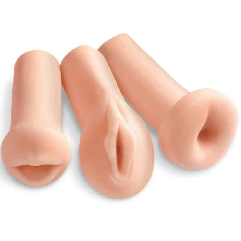 EXTREME TOYZ – KIT 3 TROUS 3 MASTURBATEURS